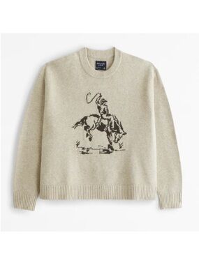 sweater - Medium  Abercrombie cowboy